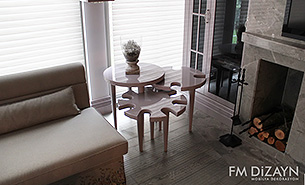 SALON ANTRE MOBİLYA DEKORASYONU